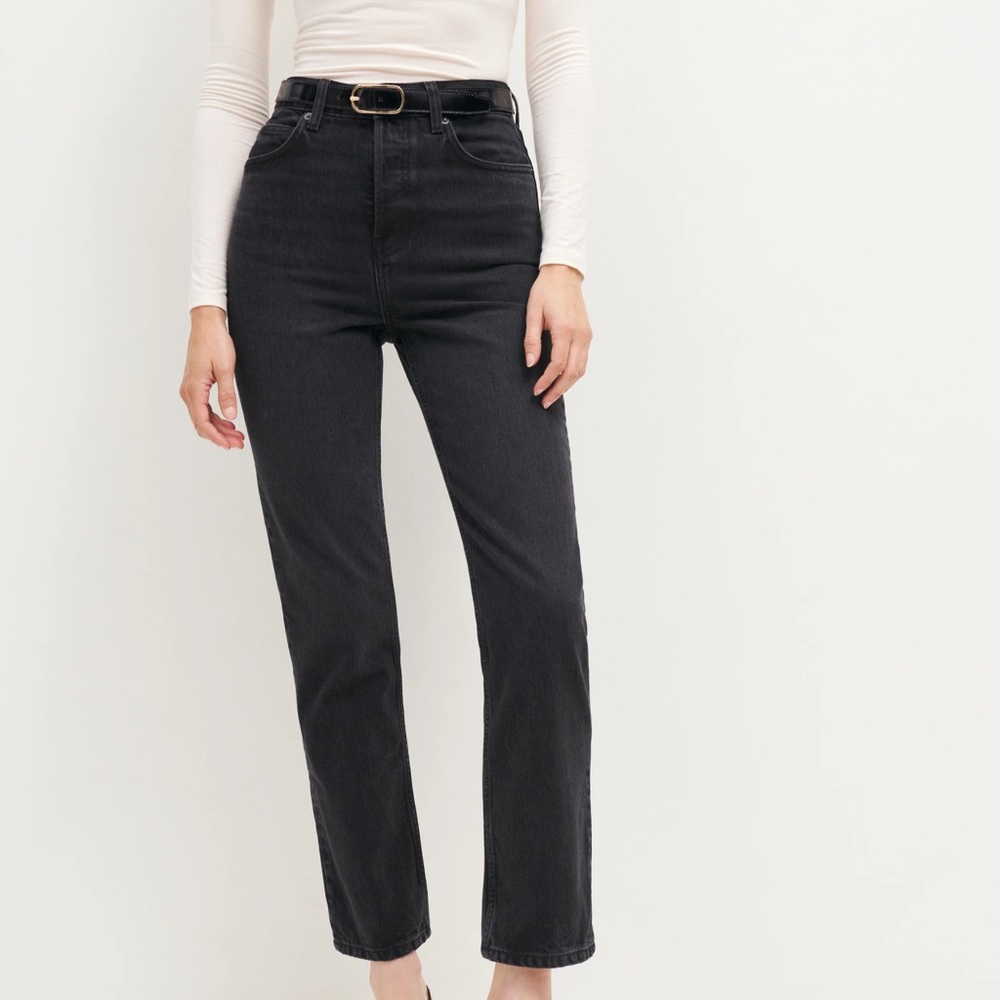 Reformation Cynthia High Rise Straight Jean